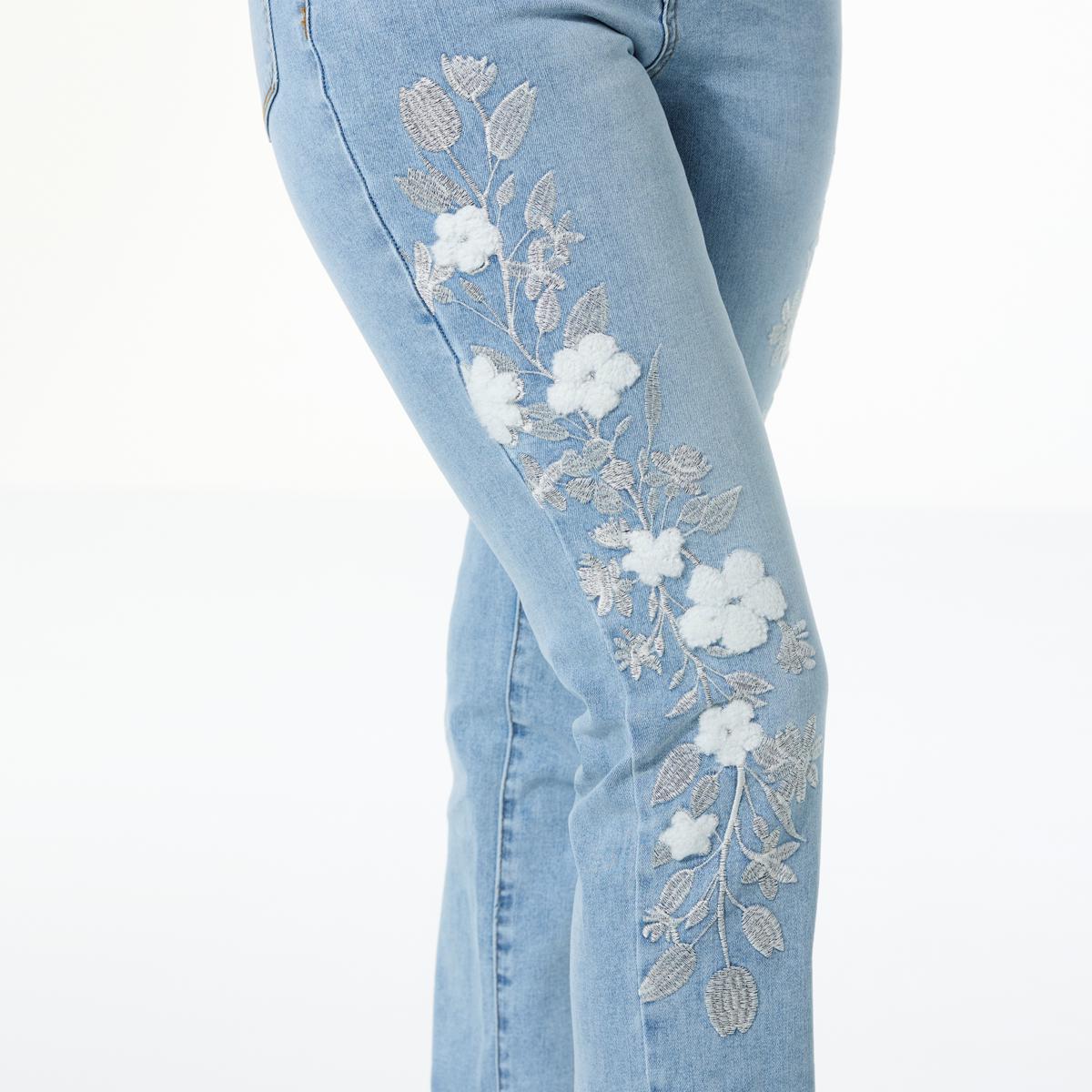 Body Scan wide-leg Jeans  Blue